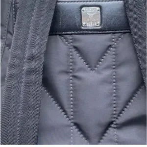 MCM Authentic Dieter Black Nylon Backpack luxury-women-mcm-used-handbags  main image 2